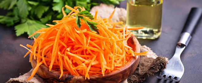 Салат из моркови по-французски